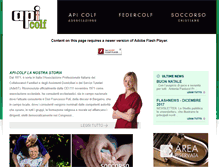 Tablet Screenshot of api-colf.it